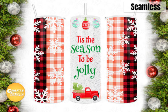 A Classic Buffalo Plaid Sublimation Design for Holiday Crafts and Graphics