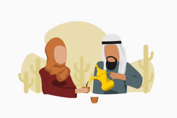 A Designer’s Review of the Arab Coffee Pouring Embroidery Design