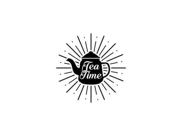 A Vintage Teapot Logo for Classic Branding Graphics