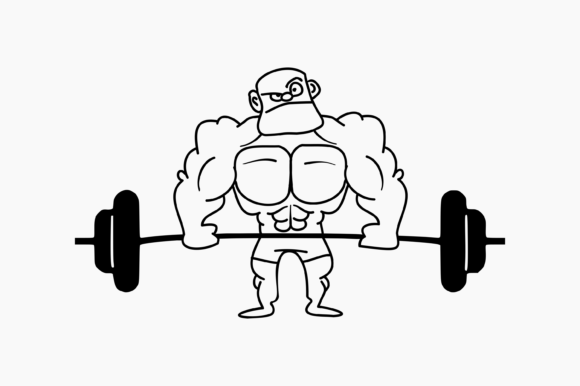 Crafting a Bold Statement with the Bodybuilder Funny Graphic