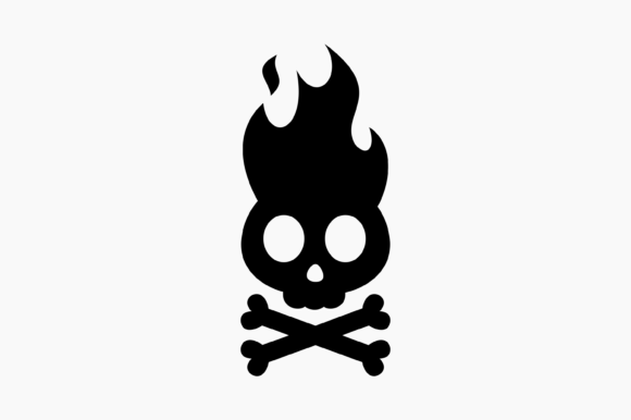 Evaluating the Flaming Skull Graphic for Professional Crafts and Branding Projects