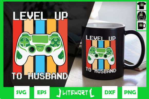 Gamer Engagement Groom Video Game Graphics for Crafts