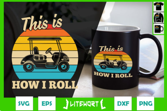 Golf Graphics for Crafts: A Review of This is How I Roll