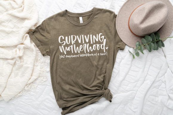 Hand Lettered Graphics for Motherhood & Craft Projects