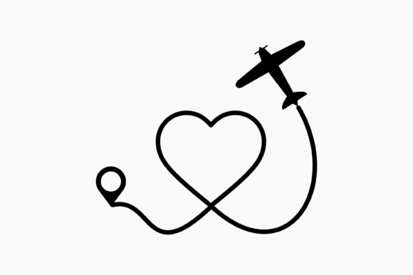 How the Plane Heart Graphic Elevates Crafts & Business